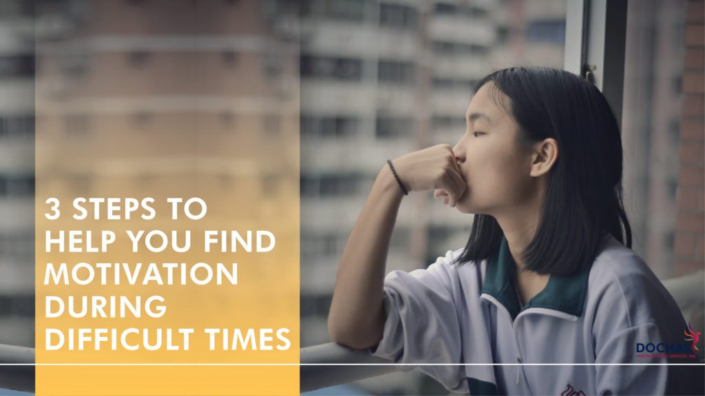 3 Steps to Help You Find Motivation During Difficult Times • Dóchas ...