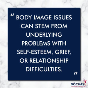 body image issues quote graphic