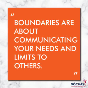 how to create boundaries quote graphic