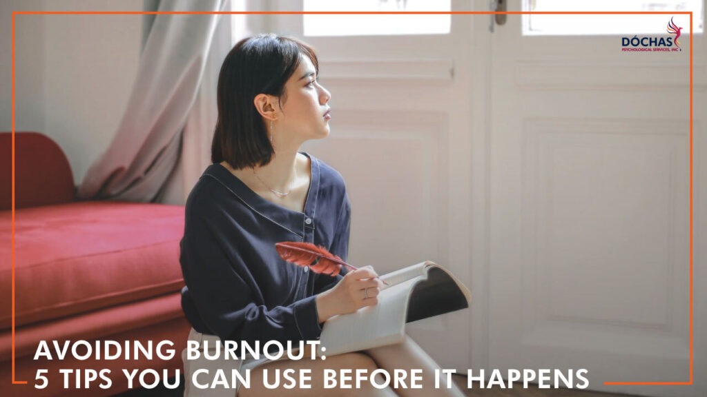 avoid burnout five tips dochas blog header