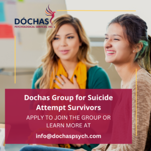 Dochas Group for Suicide Attempt Survivors, Dochas Psychological Services blog
