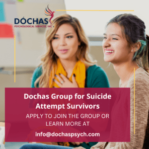 Dochas Group for Suicide Attempt Survivors, Dochas Psychological Services blog