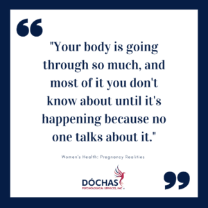 Women's Health: Pregnancy Realities Quote Blog Image