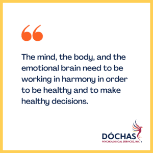 Self-regulation, the Three Brains, and the Five Senses - The Theory Behind the Dochas Lifejacket App