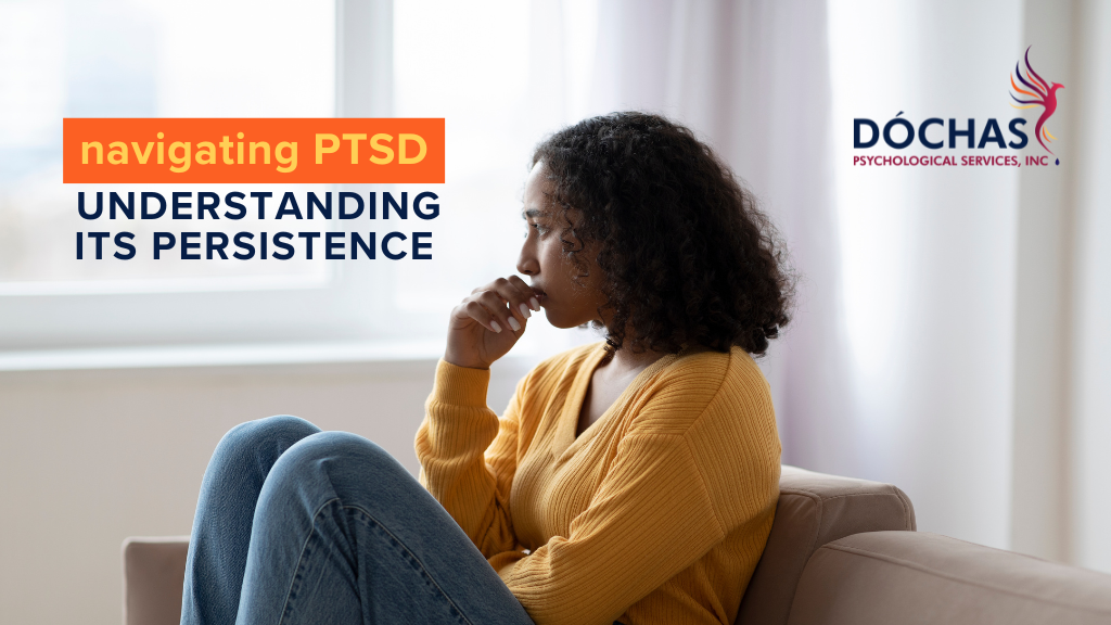 Kim from Dóchas explains whether symptoms of PTSD ever disappear.